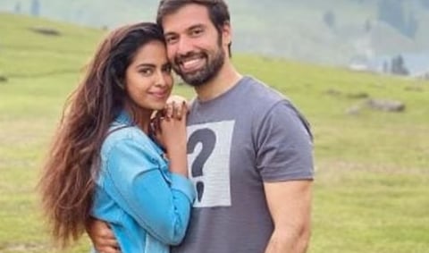  Avika Gor with her boyfriend